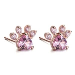 New Cat Bear Dog Paw Ring for Women Jewelry Sets - Image 18