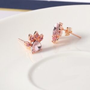 New Cat Bear Dog Paw Ring for Women Jewelry Sets - Image 7